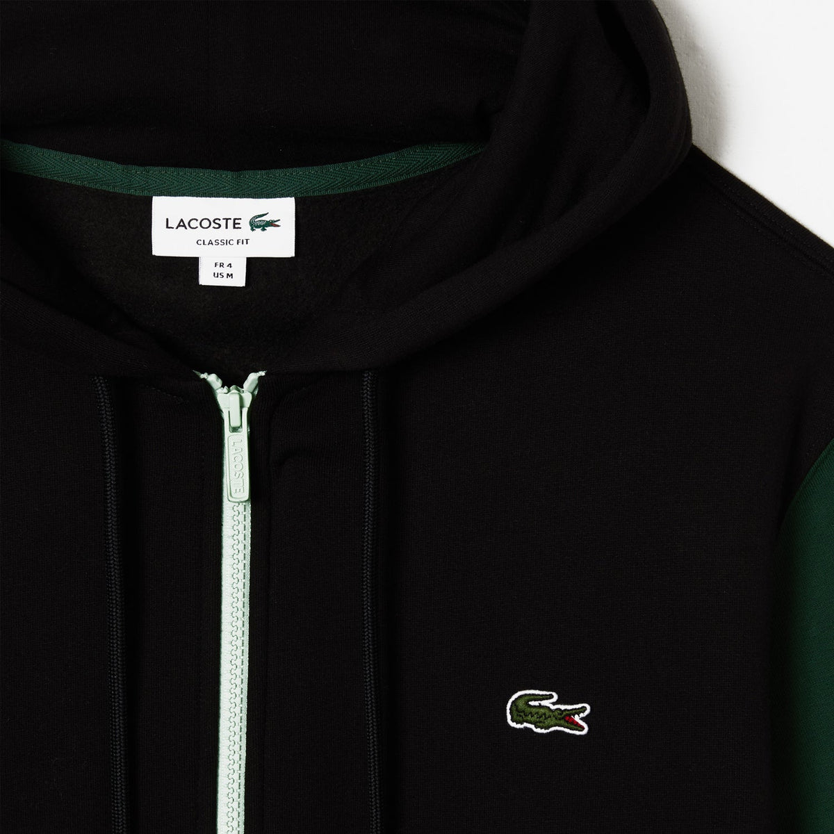 Men's Lacoste Colourblock Zip Hoodie
