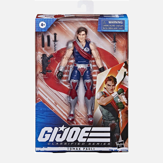 G.I. Joe Classified Series Tomax Paoli Action Figure 44 Collectible Premium Toy