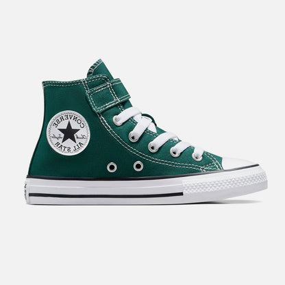 Kids Converse Chuck Taylor Hi Top Easy On Dragon Green