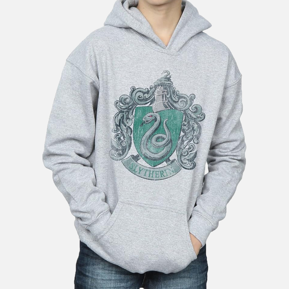 Kids Official Slytherin Crest Harry Potter Hoodie