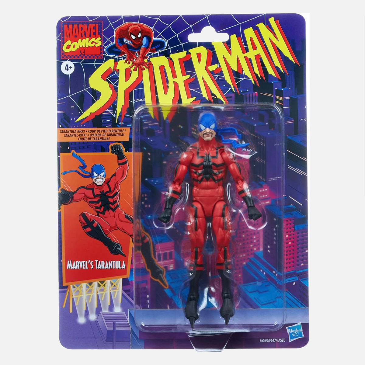 Marvel Hasbro Legends Series Tarantula Spider-Man Legends Collectible 6 Inch Action Figure