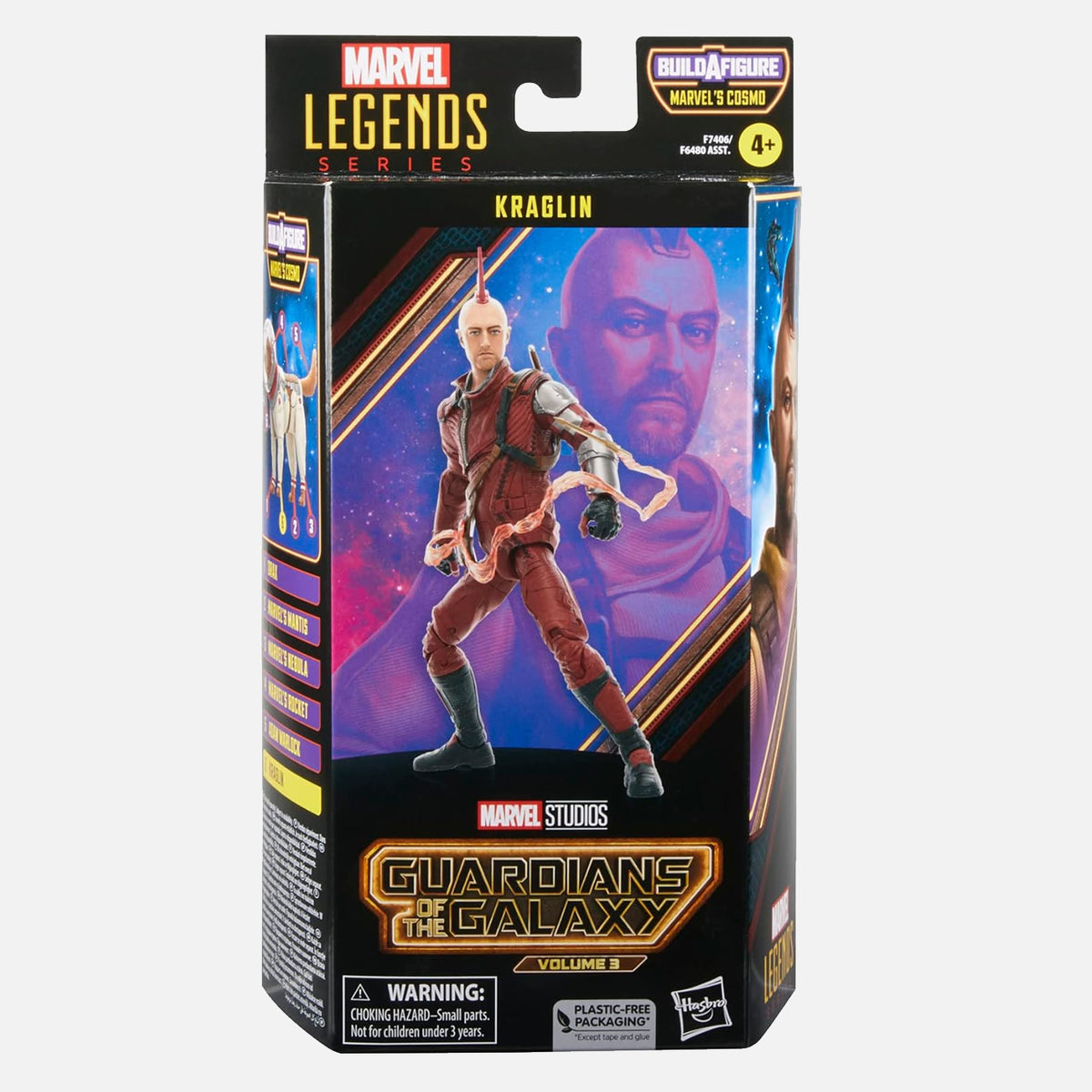 Marvel Legends Series Kraglin Guardians of the Galaxy Vol. 3 Figurine