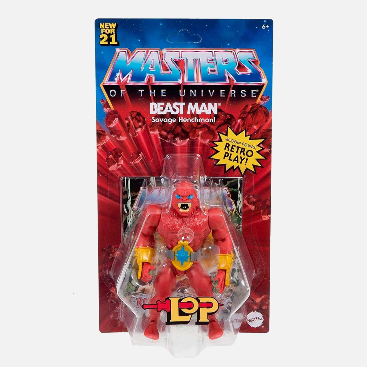 Masters of the Universe Origins Action Figure Beast Man 5.5-inch