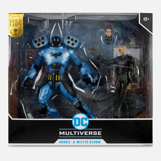 McFarlane DC Multiverse Rookie & Mister Bloom Mega Figure & 7in Action Figure 2pk Gold Label Toys