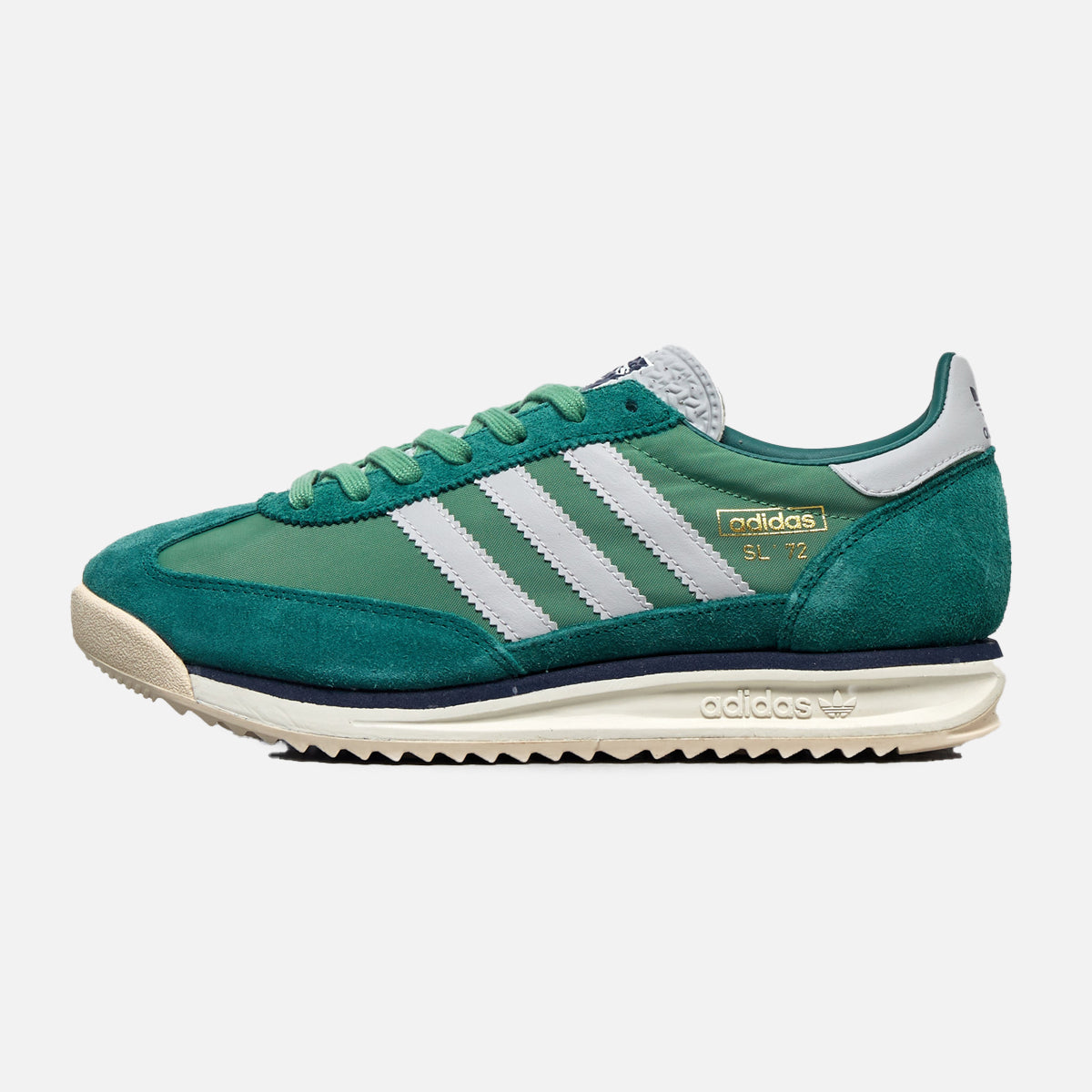 Men's Adidas SL72 RS Green Suede