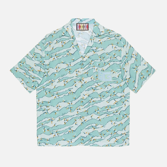 Men's Gucci Lovelight Viscose Bowling Shirt