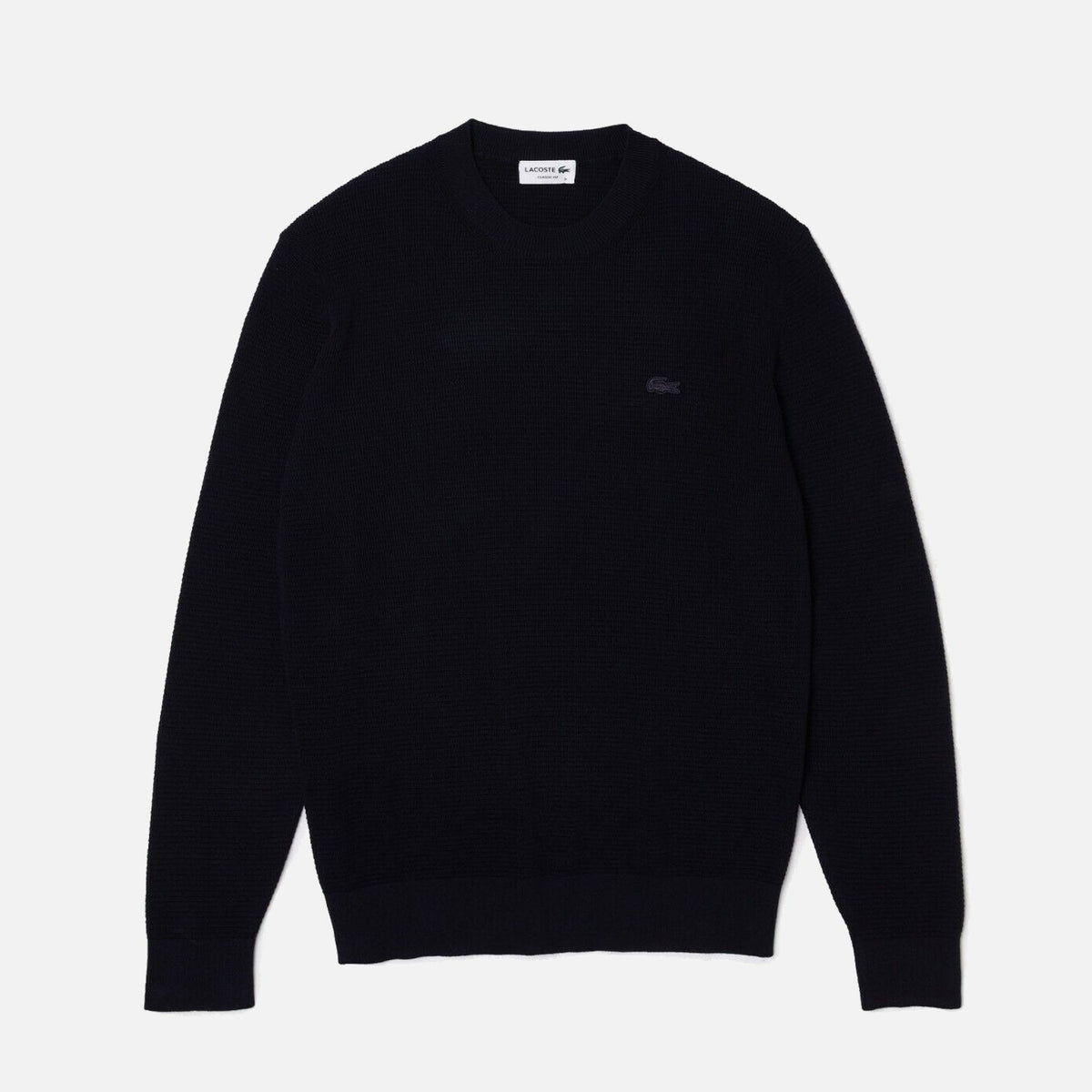 Men's Lacoste Classic Fit Cotton Blend Sweatshirt Navy