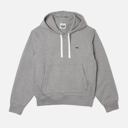 Men's Lacoste Classique Hoodie Grey Cream