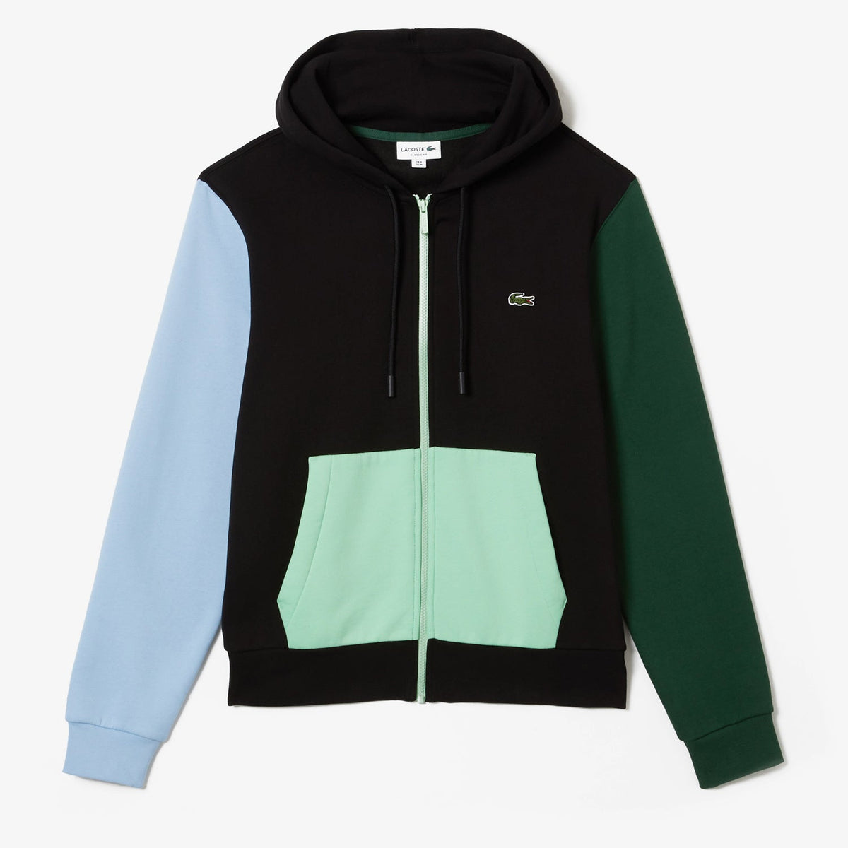 Men's Lacoste Colourblock Zip Hoodie