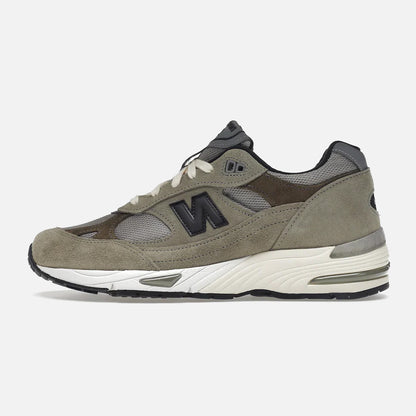 Men's New Balance x JJJJound 991 Olive Suede M991JJA