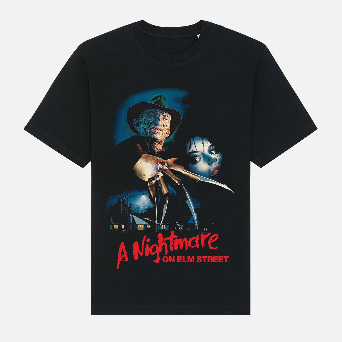 Men's Official Nightmare On Elm Street T-shirt Black