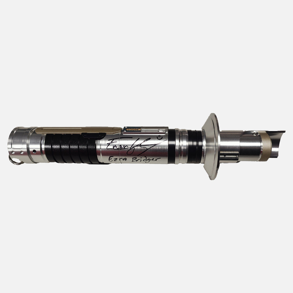 Signed Star Wars The Black Series Ezra Bridger Force FX Elite Lightsaber