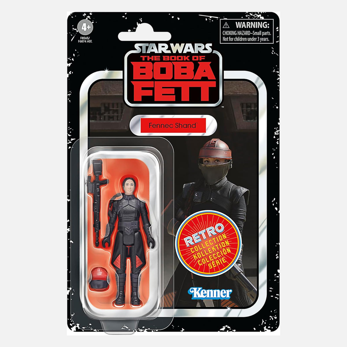 Star Wars Retro Collection Fennec Shand The Book of Boba Fett 3.5in Action Figure