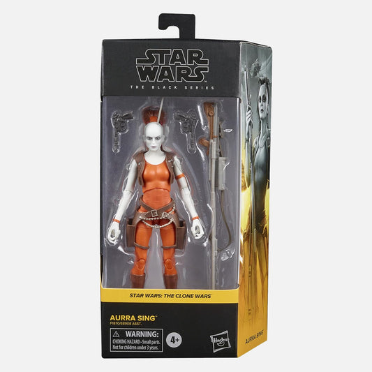Star Wars The Black Series Aurra Sing Toy 6-Inch-Scale The Clone Wars Collectible Action Figure
