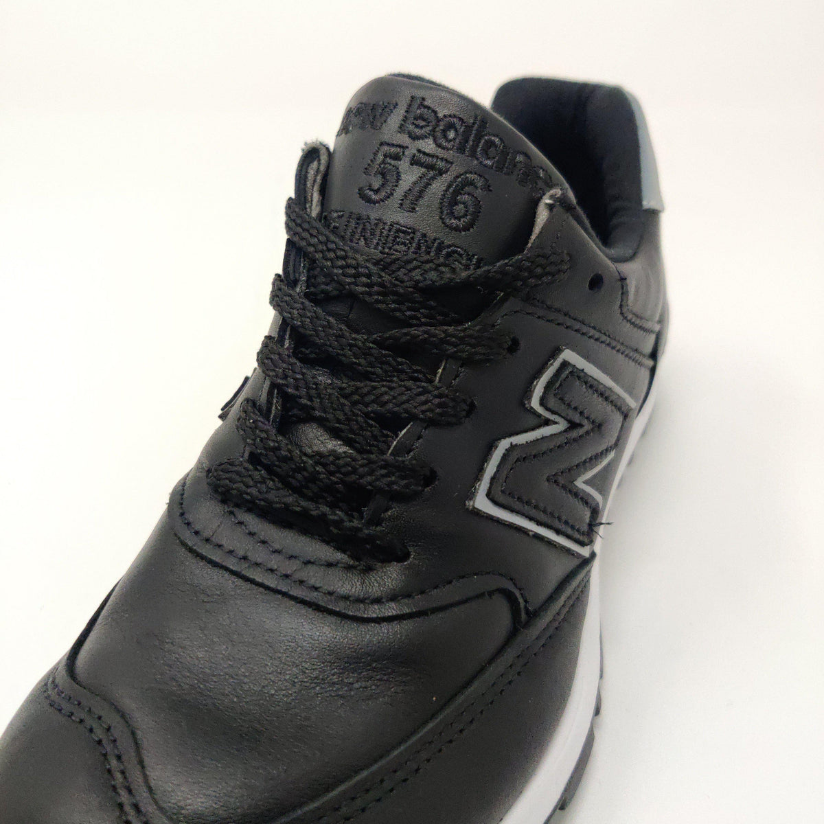 Women's New Balance 576 KKL Black Leather
