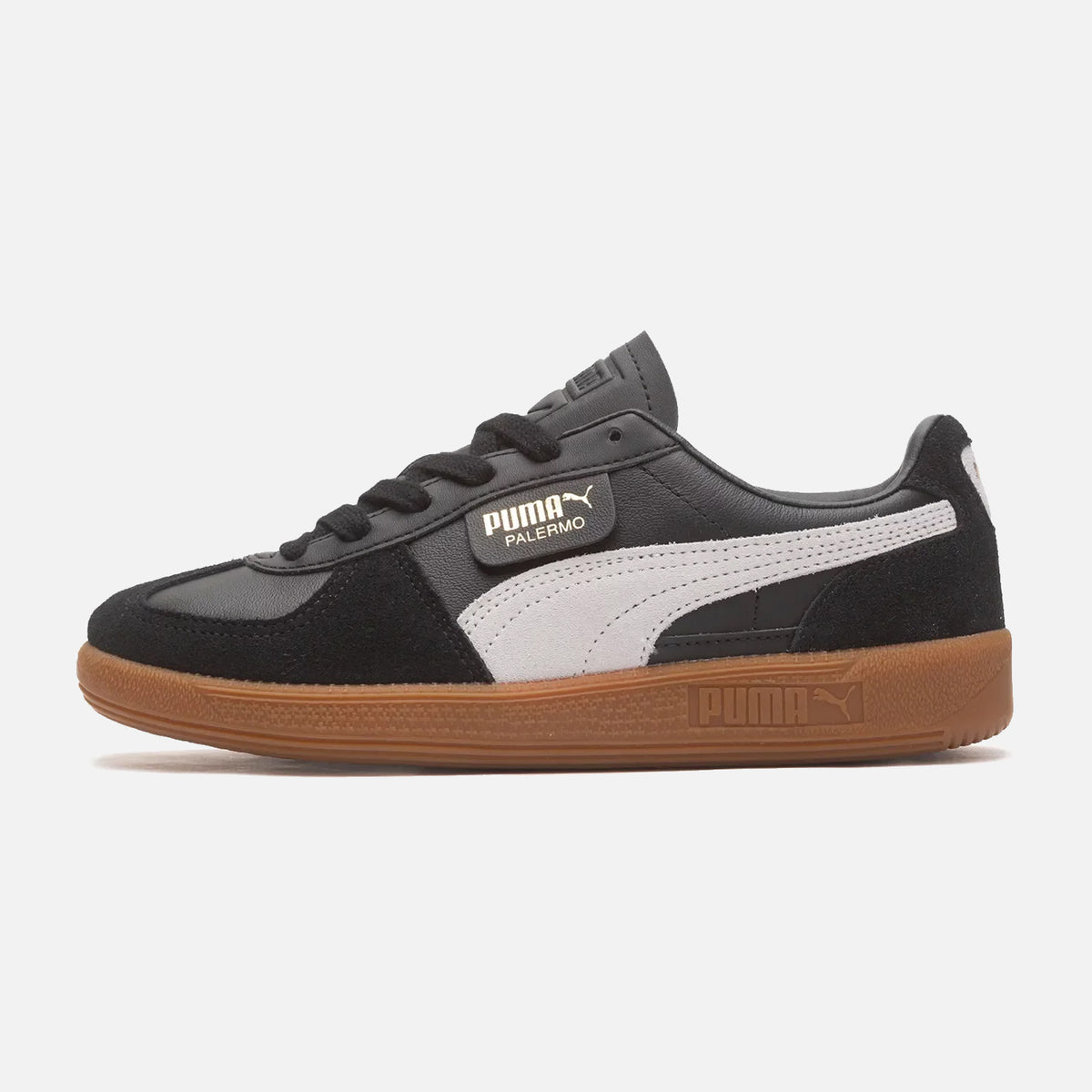 Women's Puma Palermo Black Leather